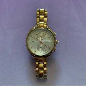 Fossil Gold Watch